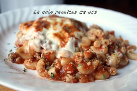 MACARONI AU PORC