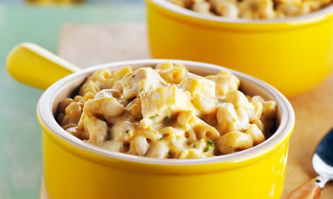 Macaroni au Poulet et au Fromage