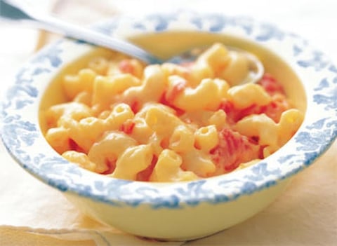 Macaroni Réconfortant au Fromage et aux Tomates