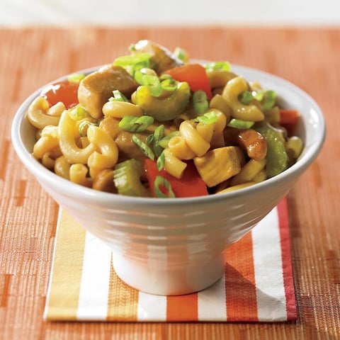 Macaronis Chinois au Poulet