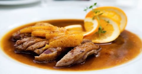 Magret de Canard et sa Sauce à L'orange