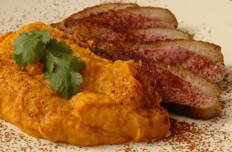 Magret, Patate Douce & Cacao