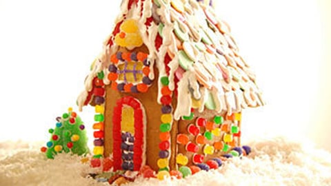 Maison en Pain D’épice Joyeuses Fêtes