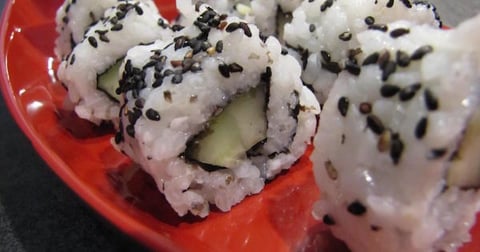 Makis California Rolls au Concombre