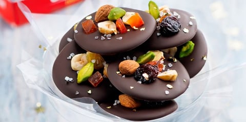 MENDIANTS AU CHOCOLAT