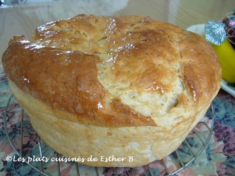 Miche de Pain au Miel et au Gruau