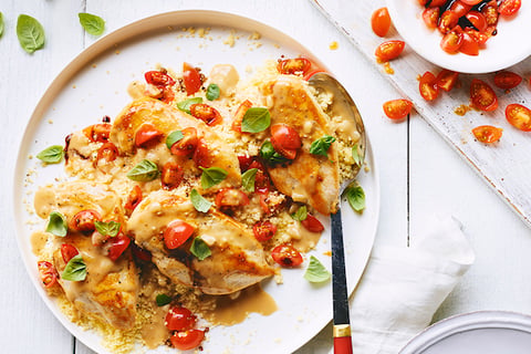 Mijoté de Bruschetta au Poulet