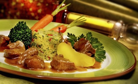 MIJOTÉ DE VEAU À L’ÉRABLE ET AUX POMMES