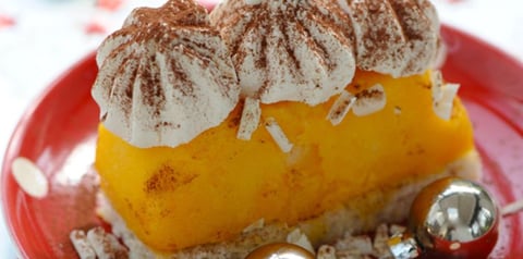 Mini Bûche Glacée à la Mangue