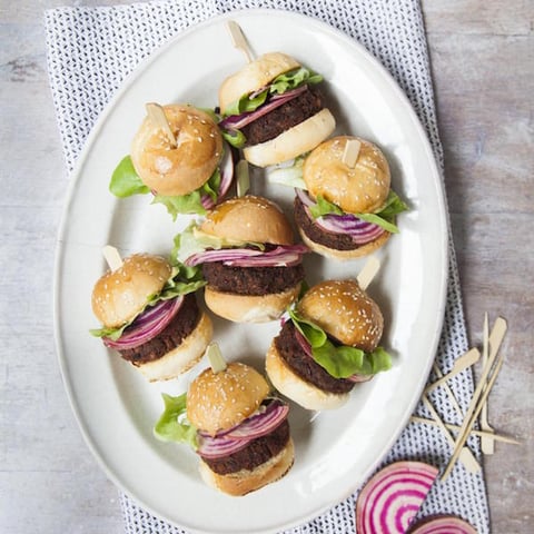 Mini-burgers Veggie au Tofu