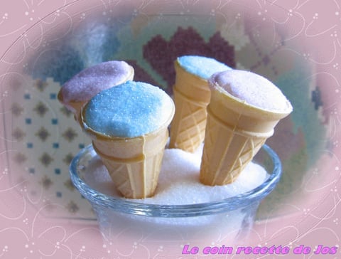 Mini-Cornets à la Guimauve