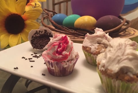 Mini Muffin aux Carottes pour Pâques