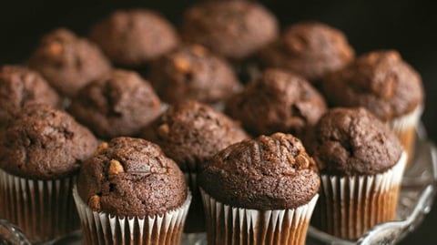 Mini Muffins Double-Chocolat