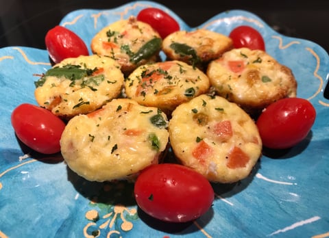Mini Omelettes aux Légumes