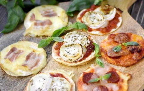 Mini-pizza Façon Tortillas
