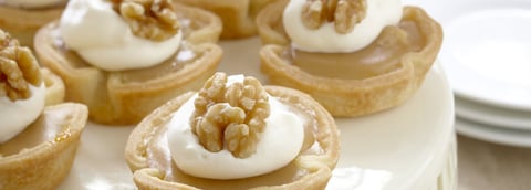 MINI-TARTELETTES SUCRÉES À L’ÉRABLE