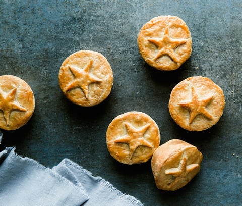 Mini-tourtières dans un Moule à Muffins