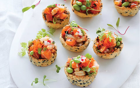 Minipokés Saumon et Crevettes Nordiques