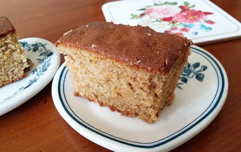 Moelleux aux Amandes & à la Carotte {sans gluten, sans lait}