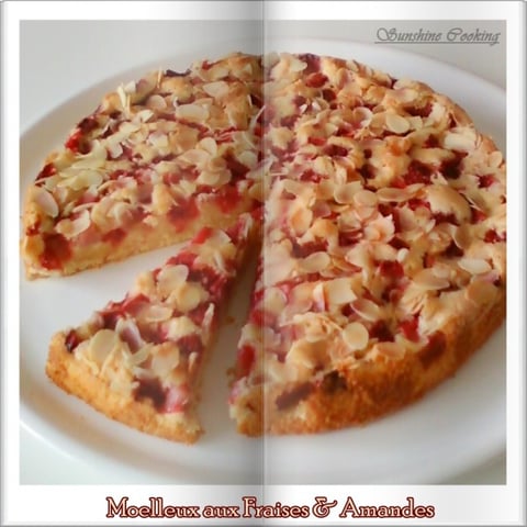 Moelleux aux Fraises et Amandes