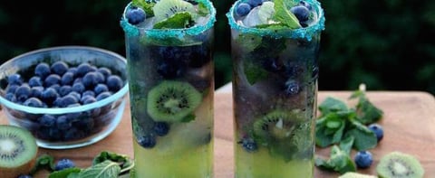 Mojito aux Bleuets