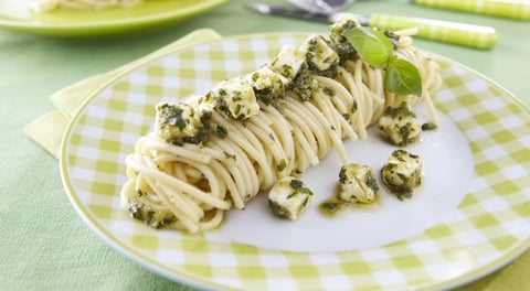 Mon Pesto Kiri® et ses Spaghettis