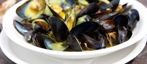 Moules au Curry