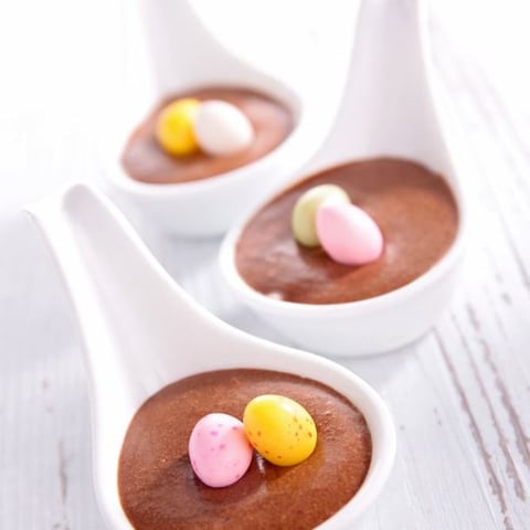 Mousse au Chocolat en Cuillères