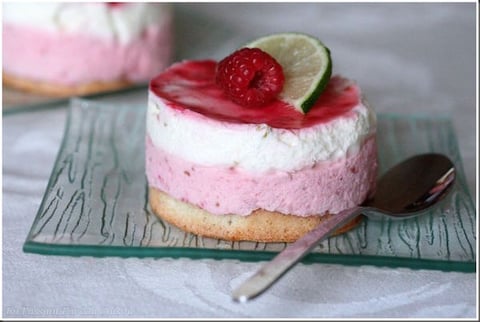 Mousse Framboises-Citron Vert