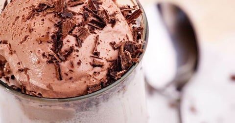 Mousse Glacée au Chocolat