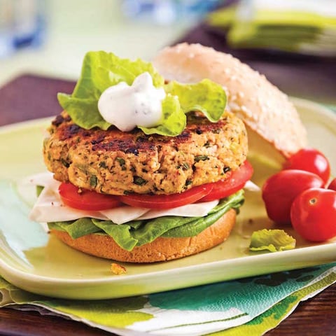 Mozza Burgers au Poulet