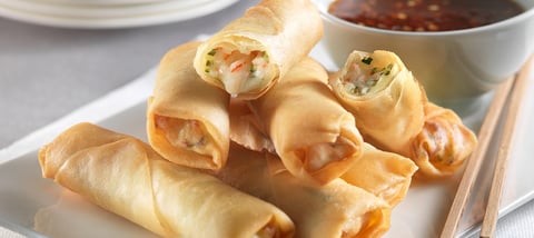Rouleaux à la Mozzarella et au Crabe