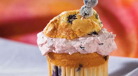Muffin au Ricotta Tre Stelle® et Bleuets