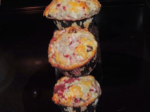Muffin Framboise Chocolat et Coconut