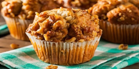 Muffin Santé Pommes, Carottes et Ananas