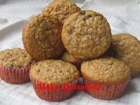 Muffins à L'avoine et aux Raisins de Lucie Boivin