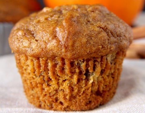 Muffins à la Citrouille et aux Bananes