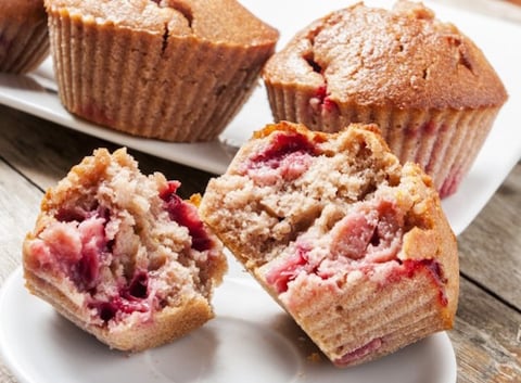 Muffins à la Fraise