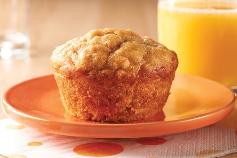 Muffins au Beurre D'arachide et à la Banane
