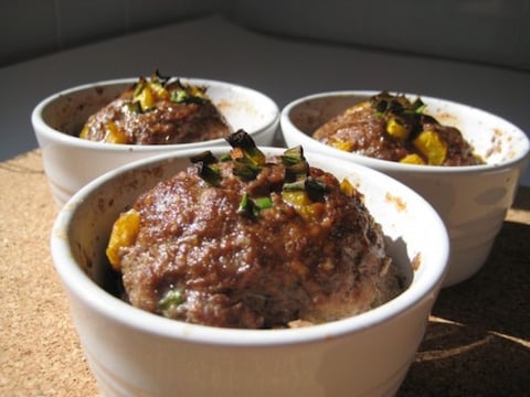 MUFFINS AU BOEUF HACHÉ À LA ALEXANDRE