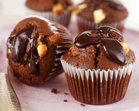 Muffins au Chocolat Noir