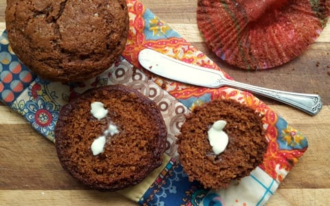 Muffins au Pain D’épices et Babeurre