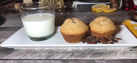 Muffins au Son D'avoine et Raisins Secs