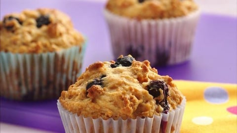 Muffins au Son et au Yogourt