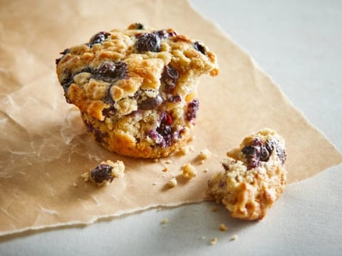 Muffins aux Bleuets et à L’érable