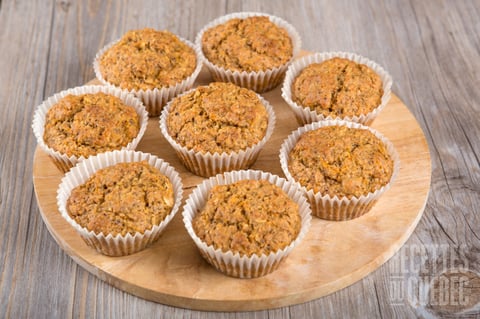 Muffins aux Carottes et Pommes pour Diabétiques