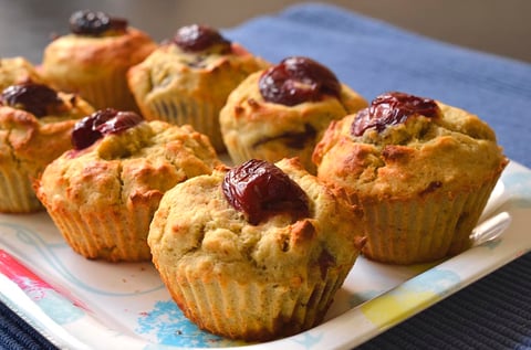 Muffins aux Cerises