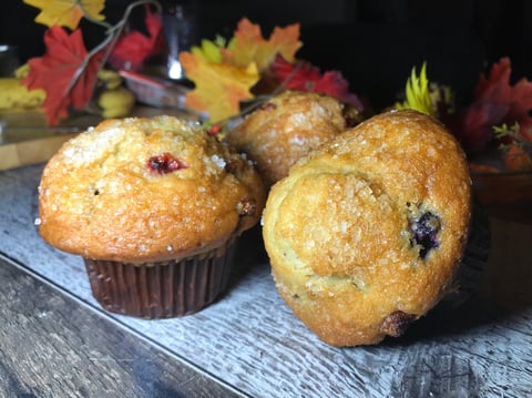 Muffins aux Fruits des Champs