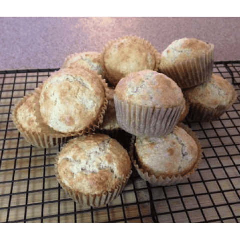 Muffins Banane-avoine