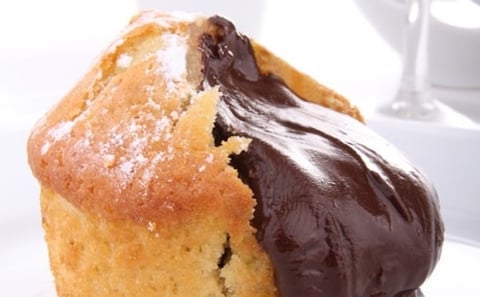 Muffins cœur Nutella